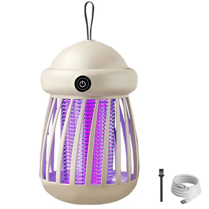 LumaGuard Insektentöter-Lampe - Geräuschloser UV-Mückenschutz für den Innen- und Außenbereich