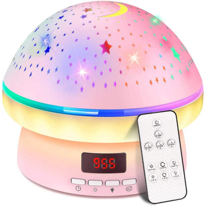 GLOWLIGHT - Proiettore di stelle magiche con timer e 16 colori per notti rilassanti