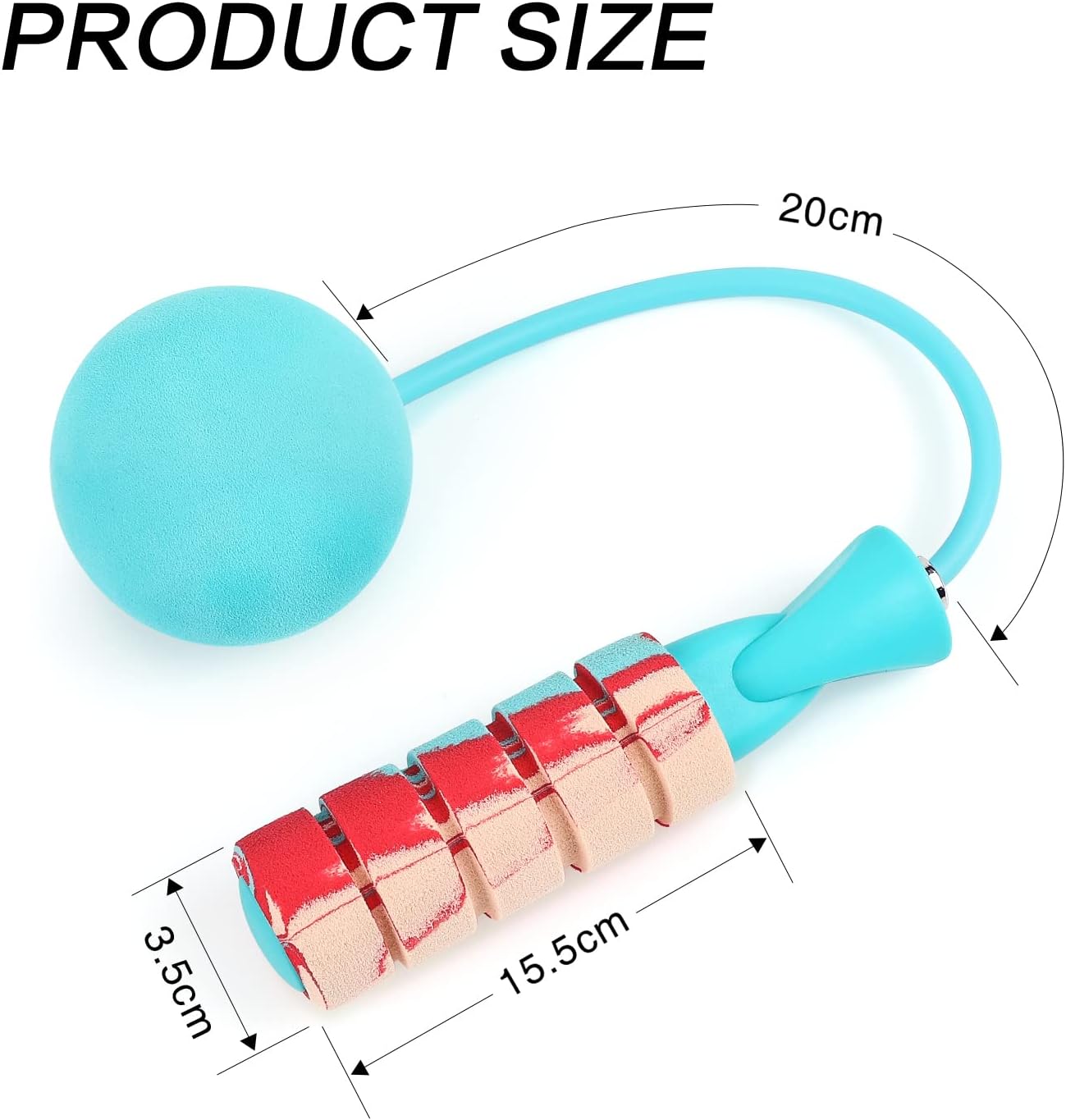  Wireless weighted section of the jump - adjustable intensity for effective training-5