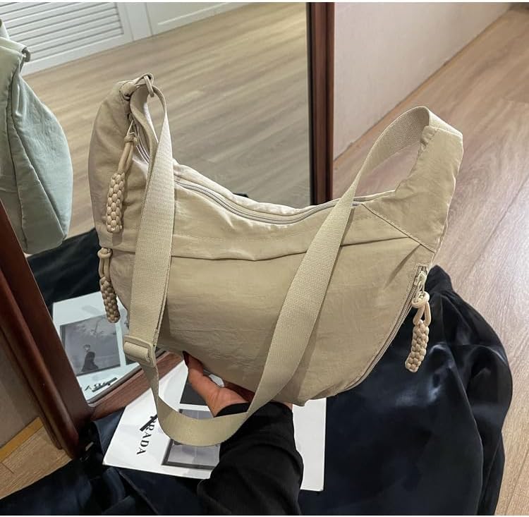 DAILY NYLON BAG – Stylish & functional shoulder bag for everyday use, work & travel