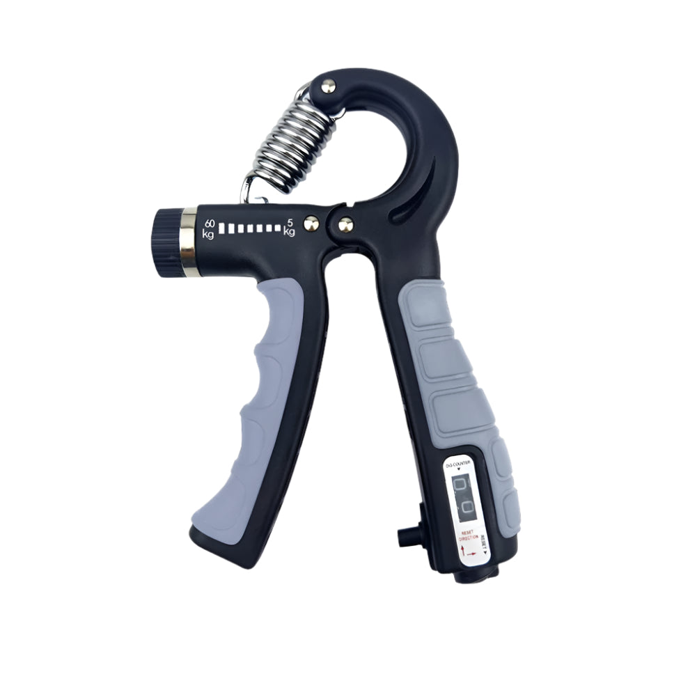 Entrenador de Mano Ajustable Gripmaster – Juego de 2 – Resistencia de 5–60kg para Fuerza de Agarre, Flexibilidad de Dedos y Entrenamiento de Antebrazos