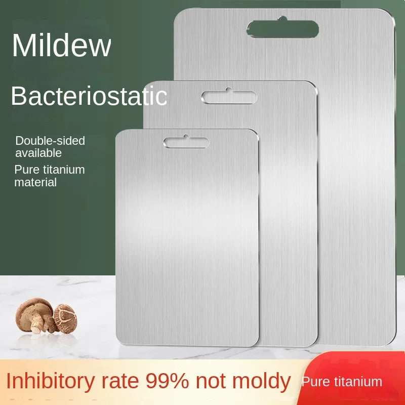  Titanclean stainless steel cutting board - antibacterial & scratch -resistant for your kitchen-6