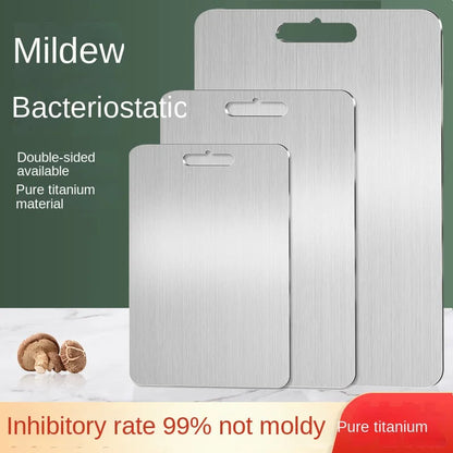  Titanclean stainless steel cutting board - antibacterial & scratch -resistant for your kitchen-6