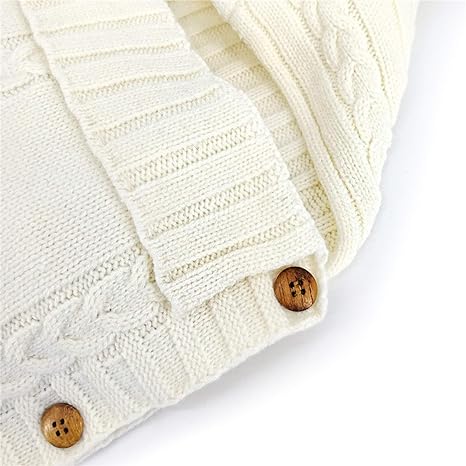 Hugnest Baby Wrap – Beige Newborn Blanket – Soft Sleeping Bag for Warmth and Comfort