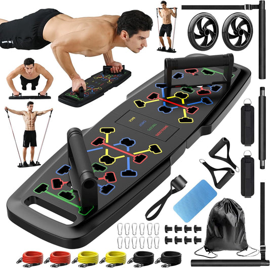  Fitflex - Fitness Set with resistance tapes set, portable for home & on the go-1