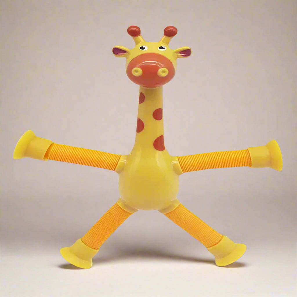 Flexigiraffe - Giocattolo flessibile da allungare e piegare per bambini - Abilità motorie e gioco creativo