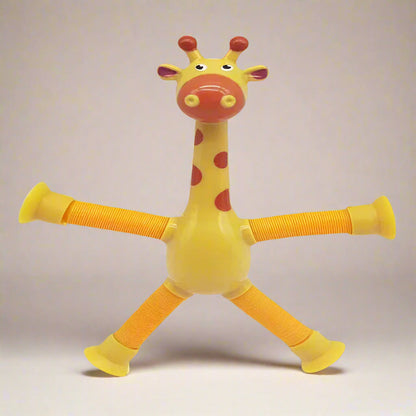 Flexigiraffe - Giocattolo flessibile da allungare e piegare per bambini - Abilità motorie e gioco creativo
