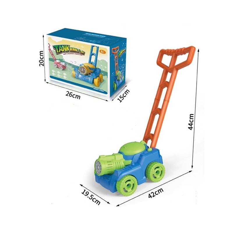 Bubblemow Fun – Bubble Lawn Mower Toy for Outdoor Play and Active Fun
