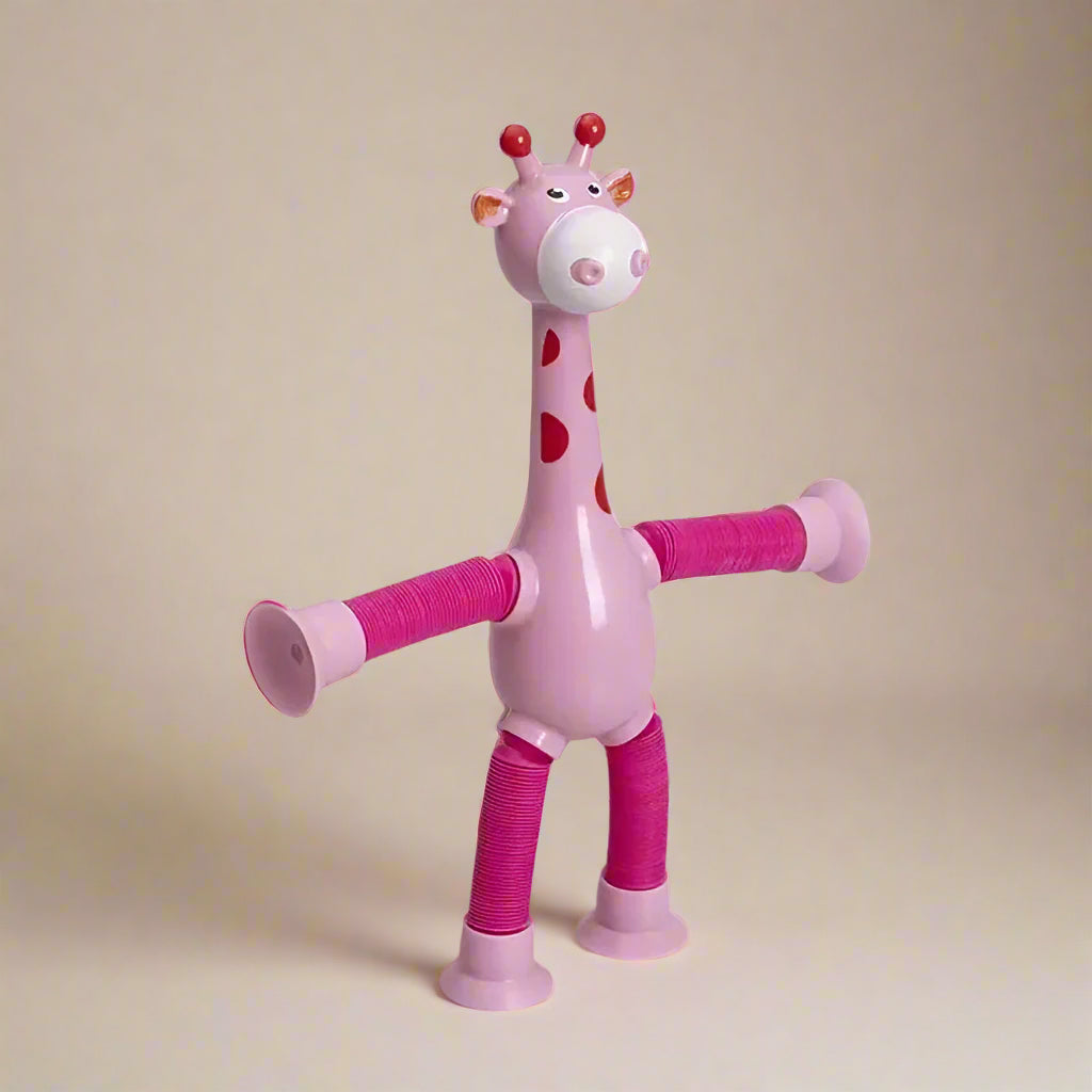 Flexigiraffe - Giocattolo flessibile da allungare e piegare per bambini - Abilità motorie e gioco creativo