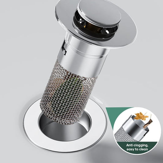 FilterPlug Drain Protector - Effektiver Schutz vor Verstopfungen und verlorenen Wertgegenständen im Waschbecken
