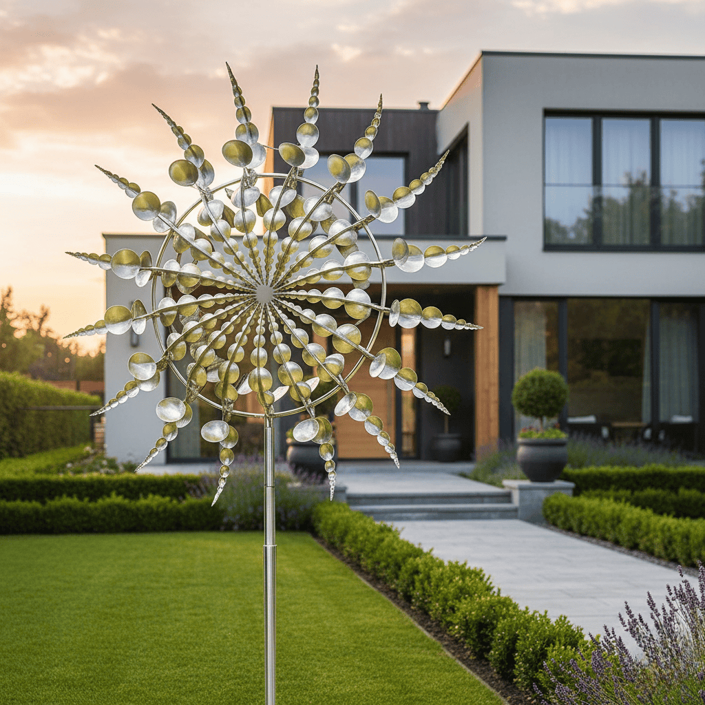 METASPIN – Durable Metal Wind Spinner for Stylish Outdoor Décor
