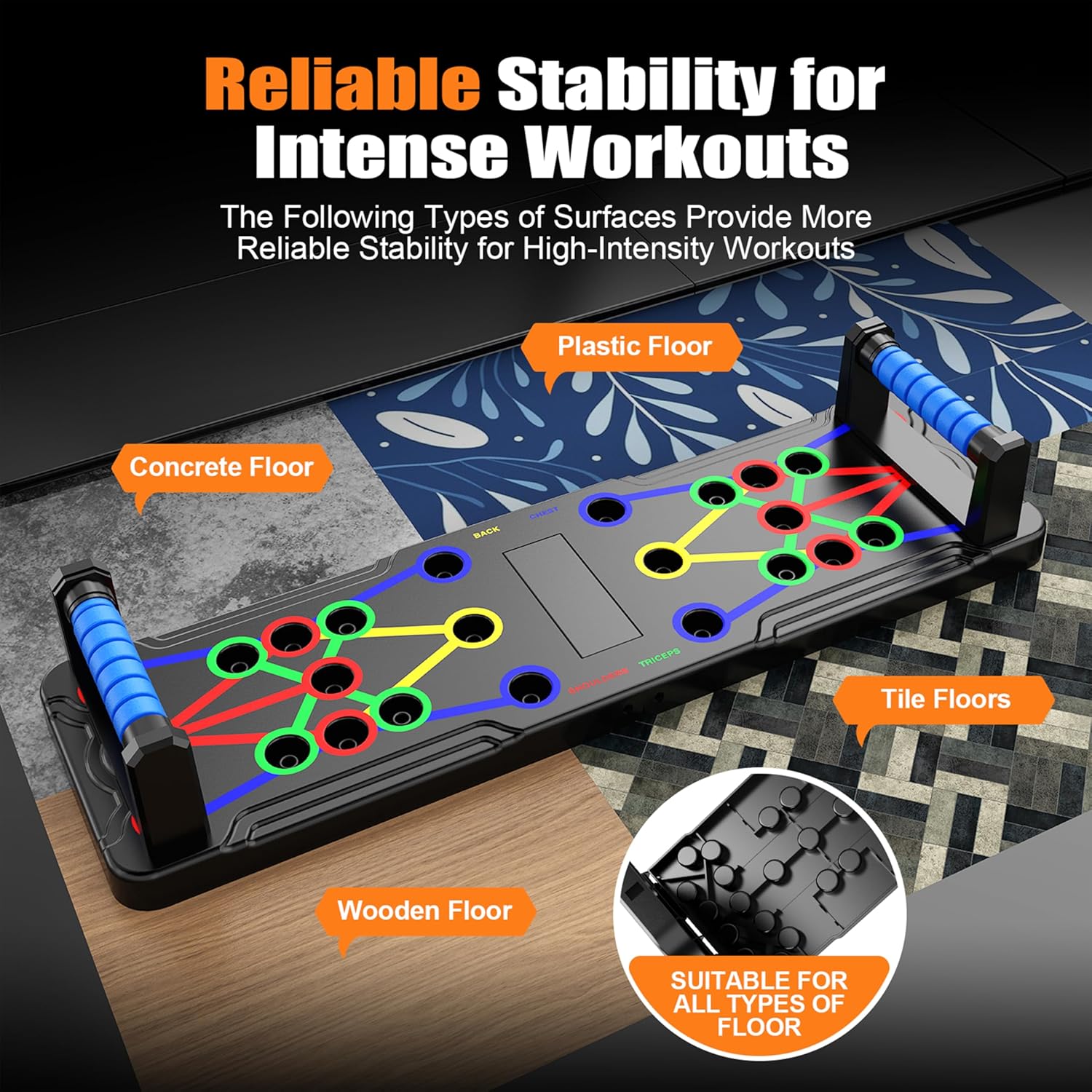  Powerflex - multifunctional training board for chest, shoulders and arms-4