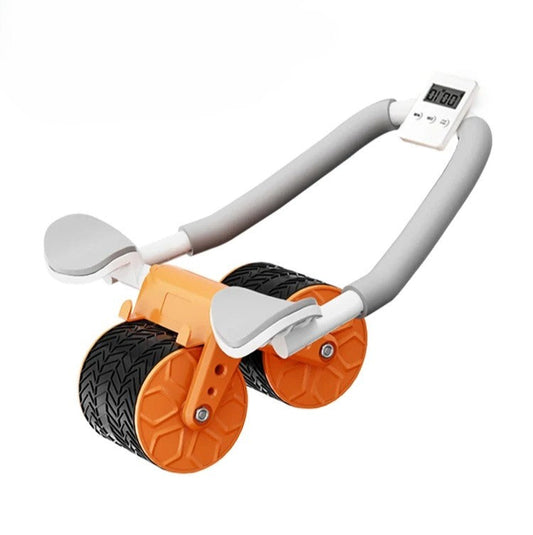  Coreflex belly trainer device-ergonomic abdominal muscle trainer with anti-slip handles and timers for effective belly training-1