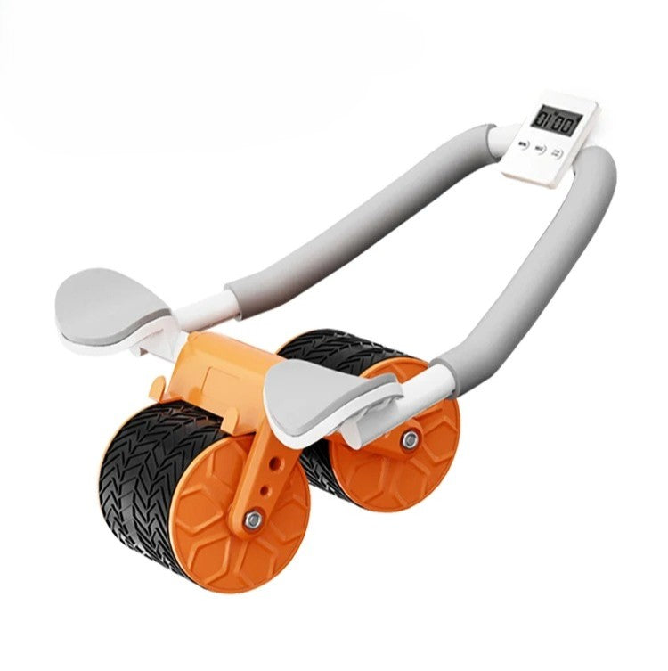  Coreflex belly trainer device-ergonomic abdominal muscle trainer with anti-slip handles and timers for effective belly training-2