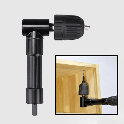 90-Degree Right Angle Drill Extension for Tight Spaces – Compatible with All Electric and Hand Drills-1