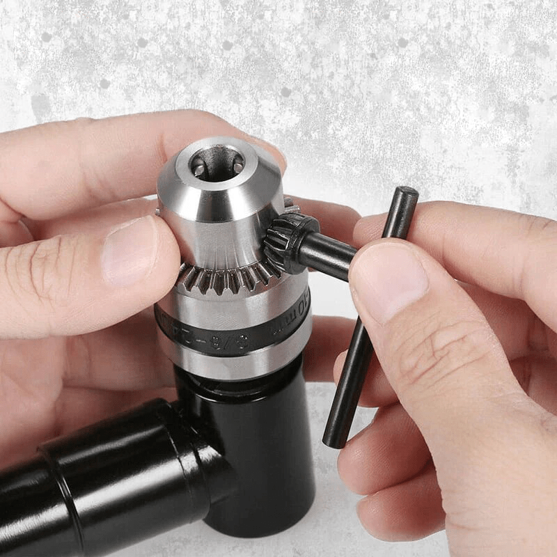 90-Degree Right Angle Drill Extension for Tight Spaces – Compatible with All Electric and Hand Drills-4