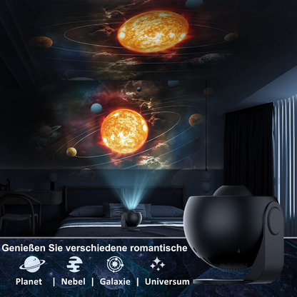 GalaxySky - HD sterrenhemelprojector met 13 schijven & timerfunctie