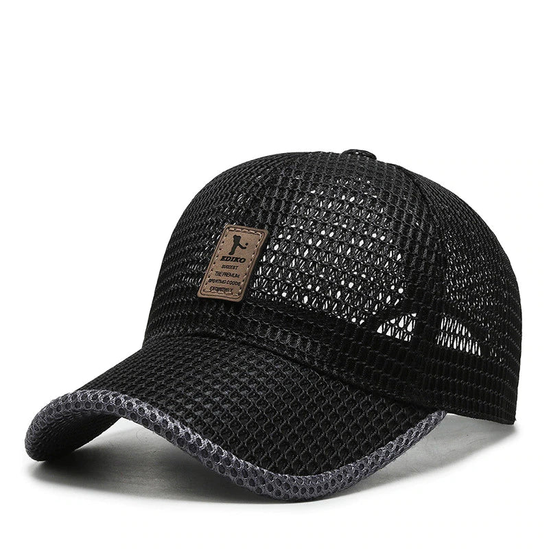 AEROBREEZE CAP - Ademende zomerpet voor warme dagen & koele hoofden