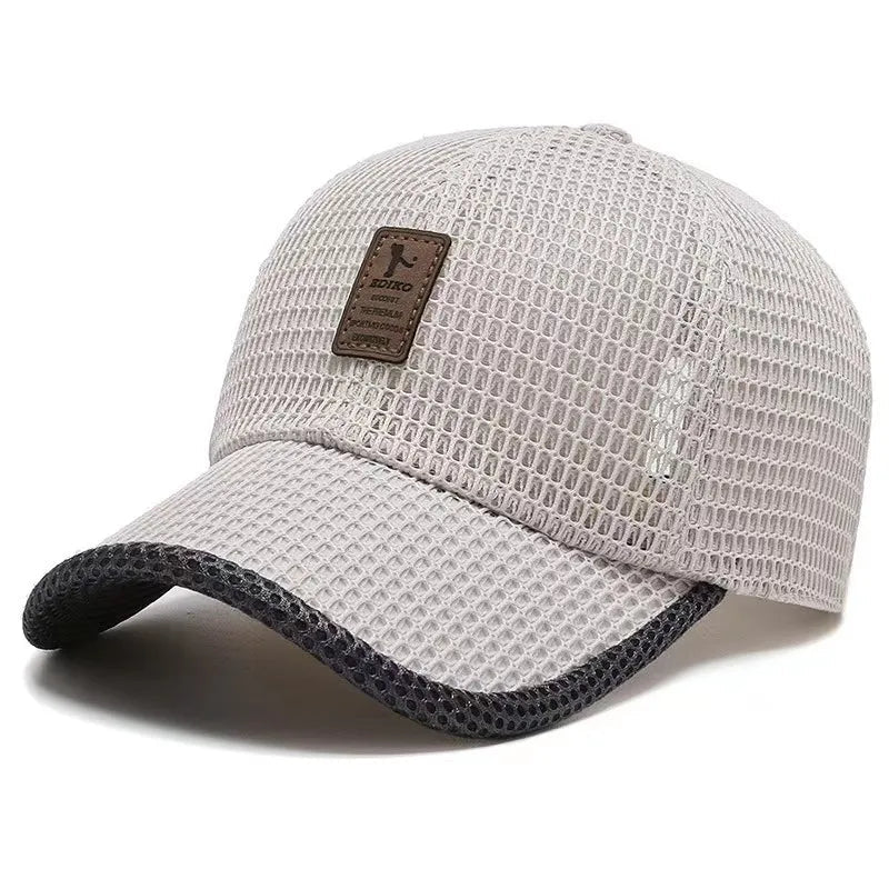 AEROBREEZE CAP - Ademende zomerpet voor warme dagen & koele hoofden