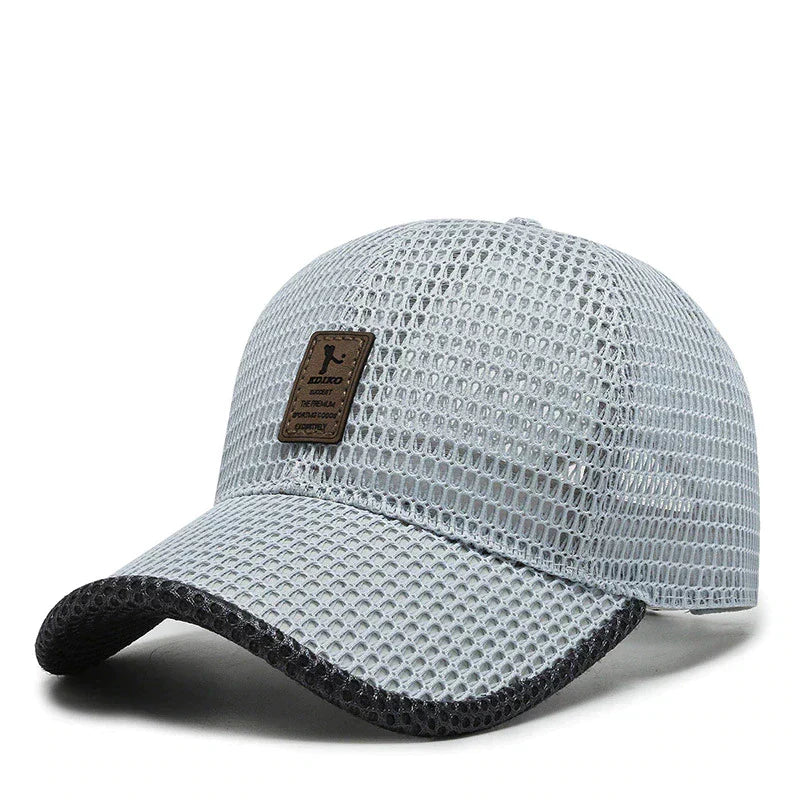 AEROBREEZE CAP - Ademende zomerpet voor warme dagen & koele hoofden