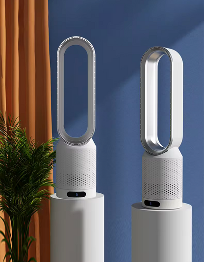 AIRCLEAR 3-IN-1 - Blaasloze luchtkoeler voor een gezond binnenklimaat