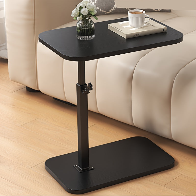 FlexiWood Table – Adjustable Side Table for Sofa and Bed