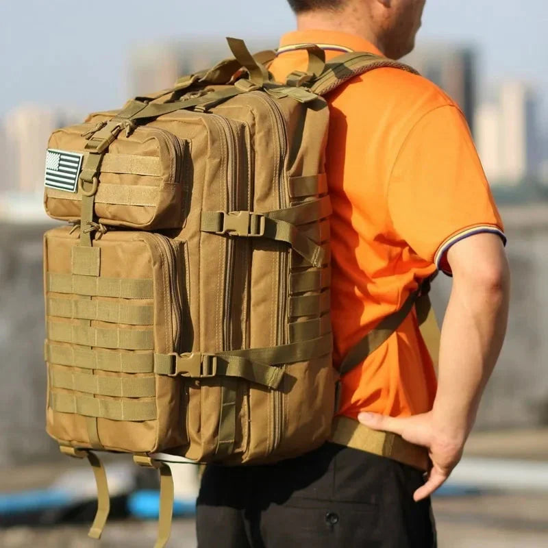 AdventurePack - Waterproof 50L Travel Backpack with Theft Protection 8