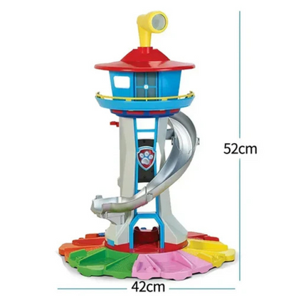 Jeu AdventureSlide - Tour de toboggan pour enfants avec figurines et voitures