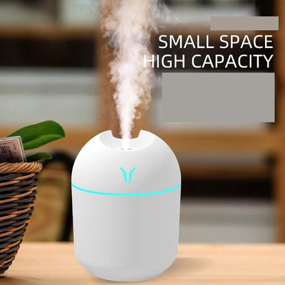 AirMist 250 – USB Mini Luchtbevochtiger met Aromatherapiefunctie