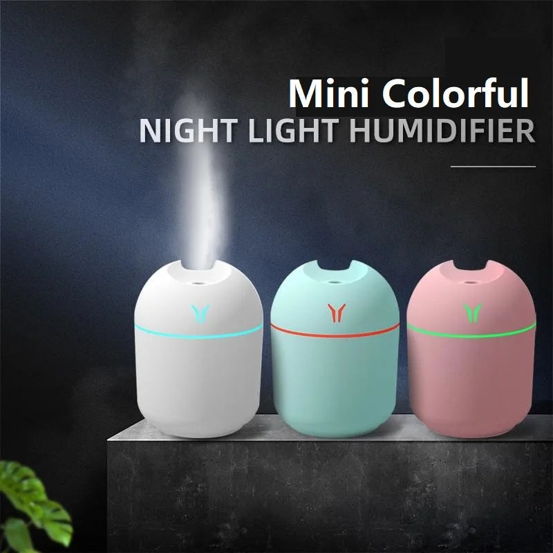 AirMist 250 – USB Mini Luchtbevochtiger met Aromatherapiefunctie