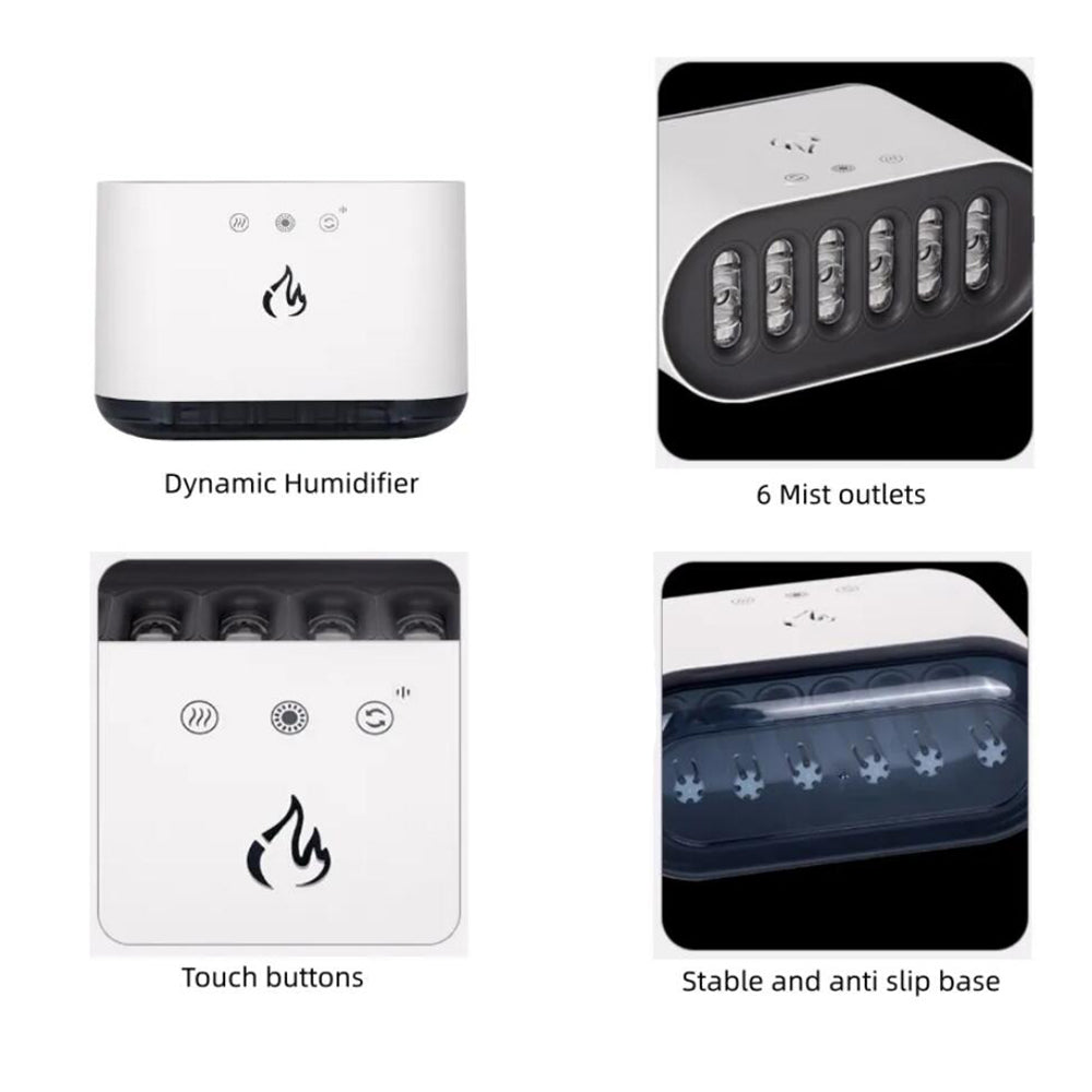 Airmist Pro - dynamic humidifier with LED & voice control 3