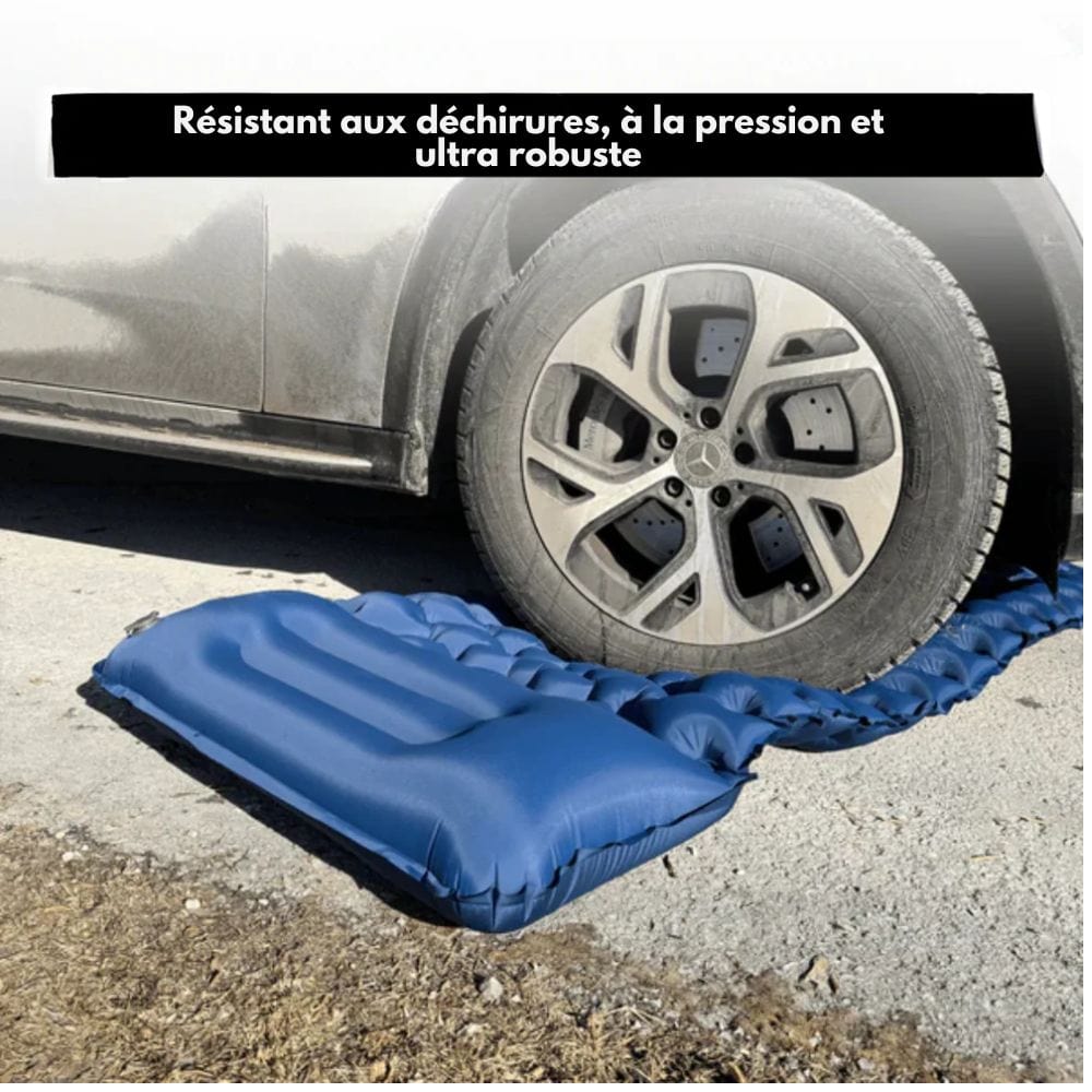 Airtrek Mat - inflatable camping mattress with foot pump & ergonomic design 5