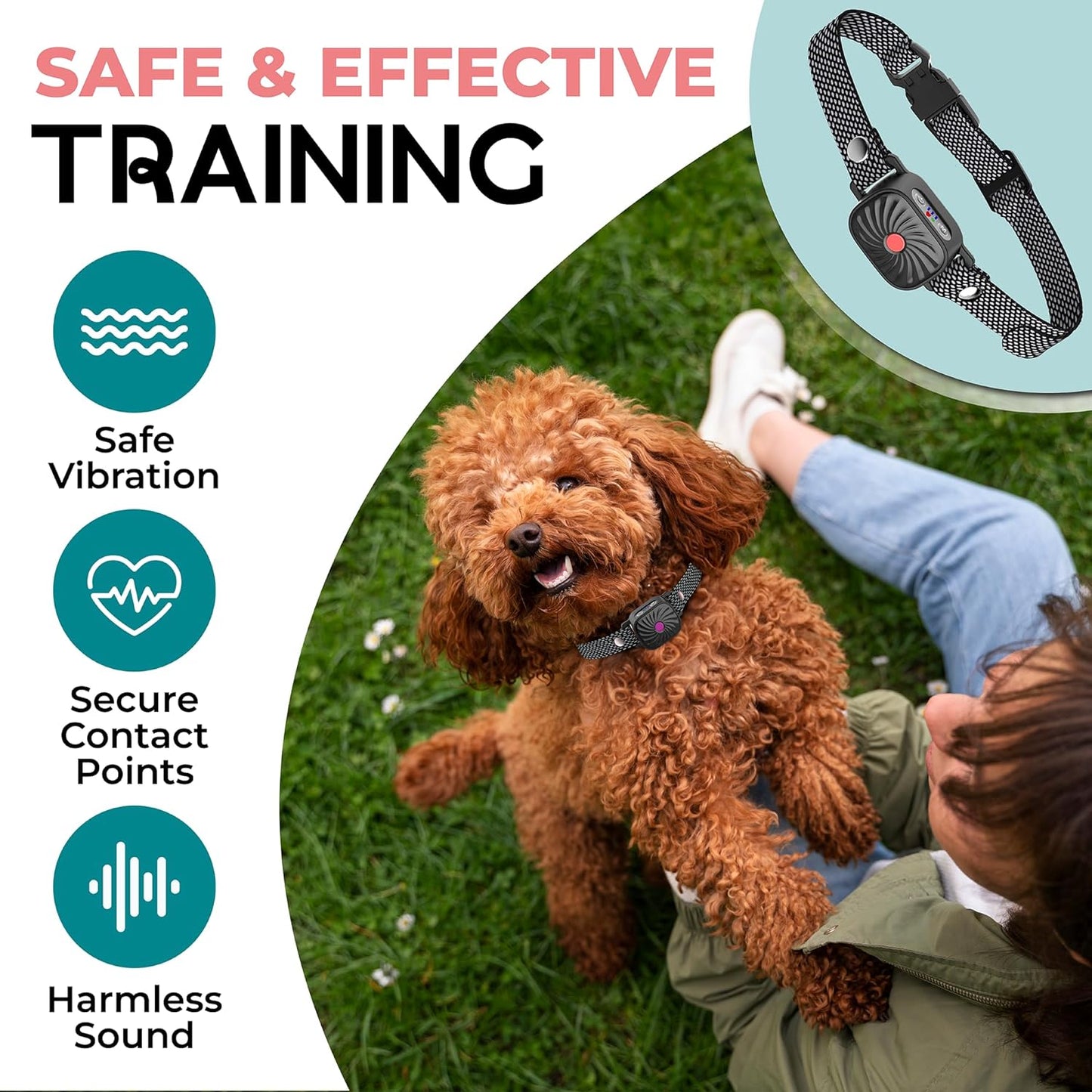 BARKWISE MINI – Collar Antiladridos Efectivo para Perros Pequeños