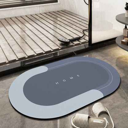 AquaComfort - Alfombrilla de baño de microfibra suave y de secado rápido