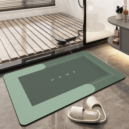 AquaComfort - Alfombrilla de baño de microfibra suave y de secado rápido