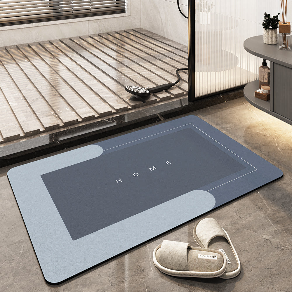 AquaComfort - Alfombrilla de baño de microfibra suave y de secado rápido