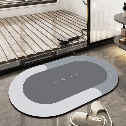 AquaComfort - Alfombrilla de baño de microfibra suave y de secado rápido
