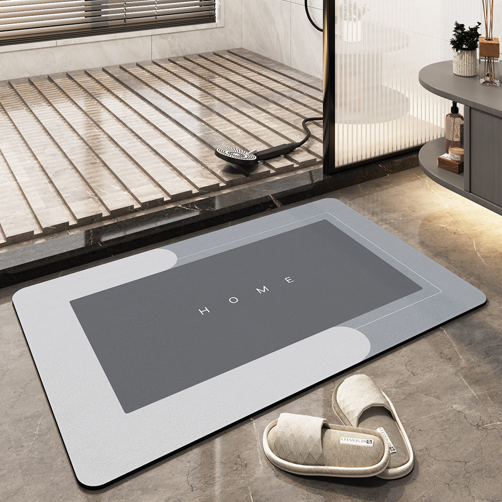 AquaComfort - Alfombrilla de baño de microfibra suave y de secado rápido