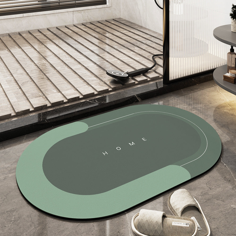 AquaComfort - Alfombrilla de baño de microfibra suave y de secado rápido