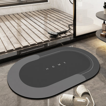 AquaComfort - Alfombrilla de baño de microfibra suave y de secado rápido