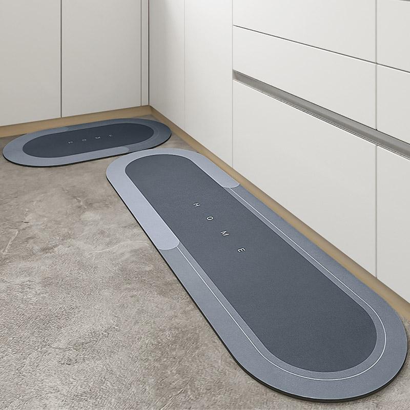 AquaComfort - Alfombrilla de baño de microfibra suave y de secado rápido