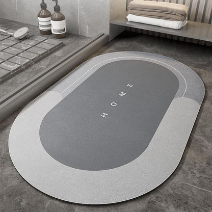 AquaComfort - Alfombrilla de baño de microfibra suave y de secado rápido