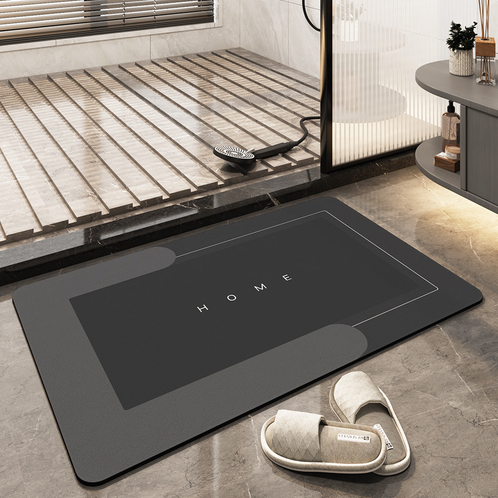 AquaComfort - Alfombrilla de baño de microfibra suave y de secado rápido