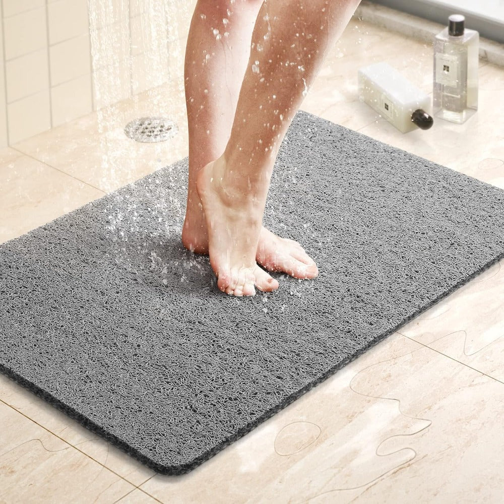 Aqualuxe Shower Mat-non-slip shower mat with hygienic drainage system & spa comfort 1