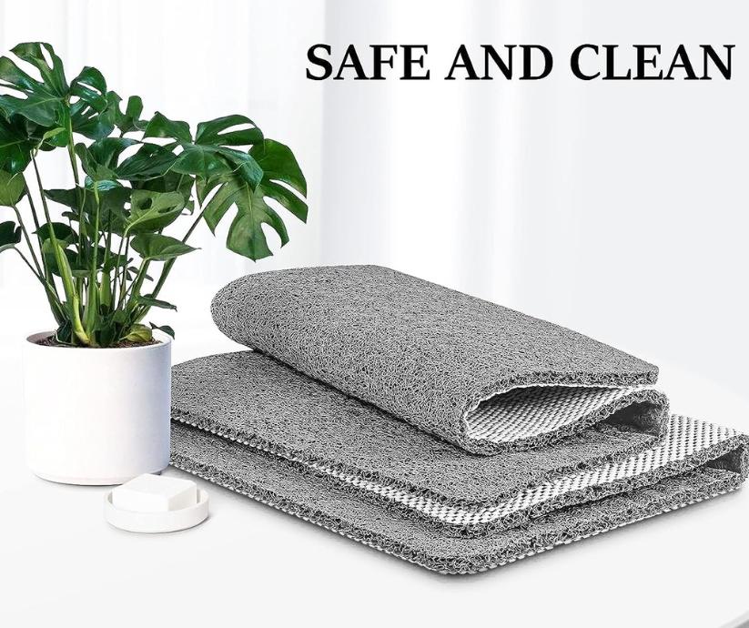 Aqualuxe Shower Mat-non-slip shower mat with hygienic drainage system & spa comfort 4