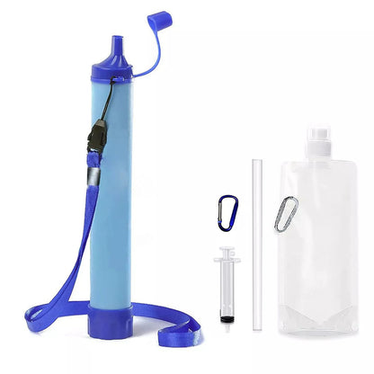 Aquaprep Survival Filter-portable water filter with 4-step filtration for emergencies & outdoor adventure 1