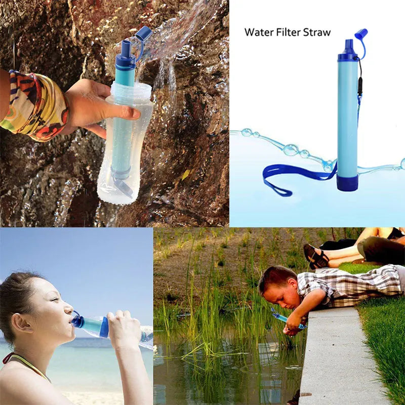 Aquaprep Survival Filter-portable water filter with 4-step filtration for emergencies & outdoor adventure 4