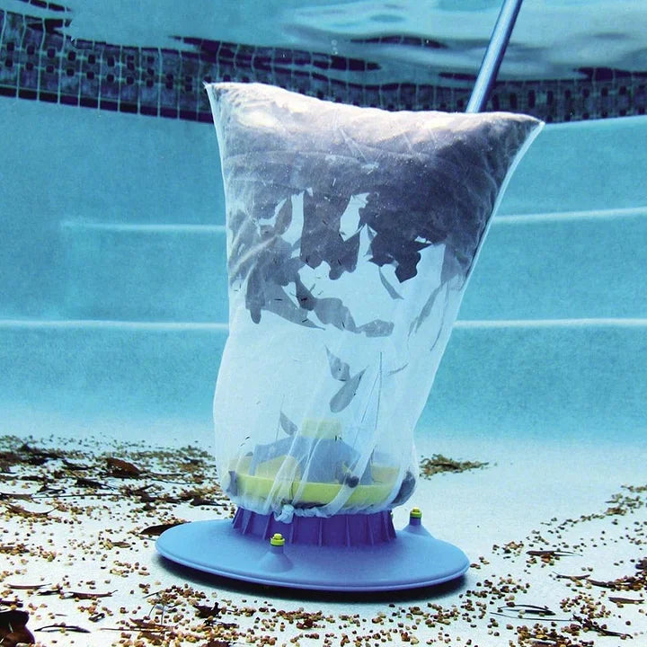 Aquavac - chemical -free pool cleaner with a strong suction power for leaves & dirt 0