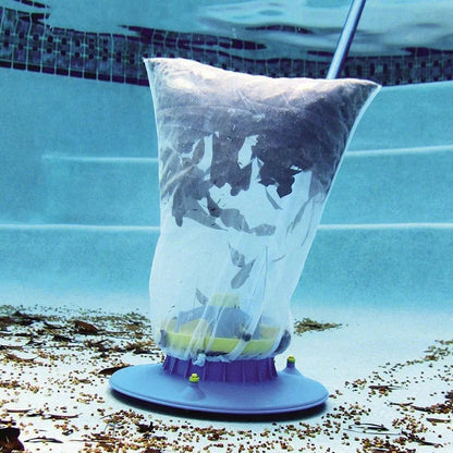Aquavac - chemical -free pool cleaner with a strong suction power for leaves & dirt 0