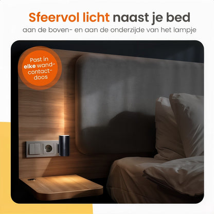 Aurora Night Light-Dimmable LED night lamp with day-night sensor for pleasant room lighting 7